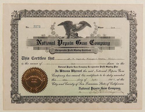NATIONAL PEPSIN GUM COMPANY