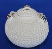 NATIVE ACOMA CORRUGATED JAR WI