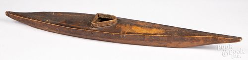 NATIVE ALASKAN INDIAN INUIT KAYAK