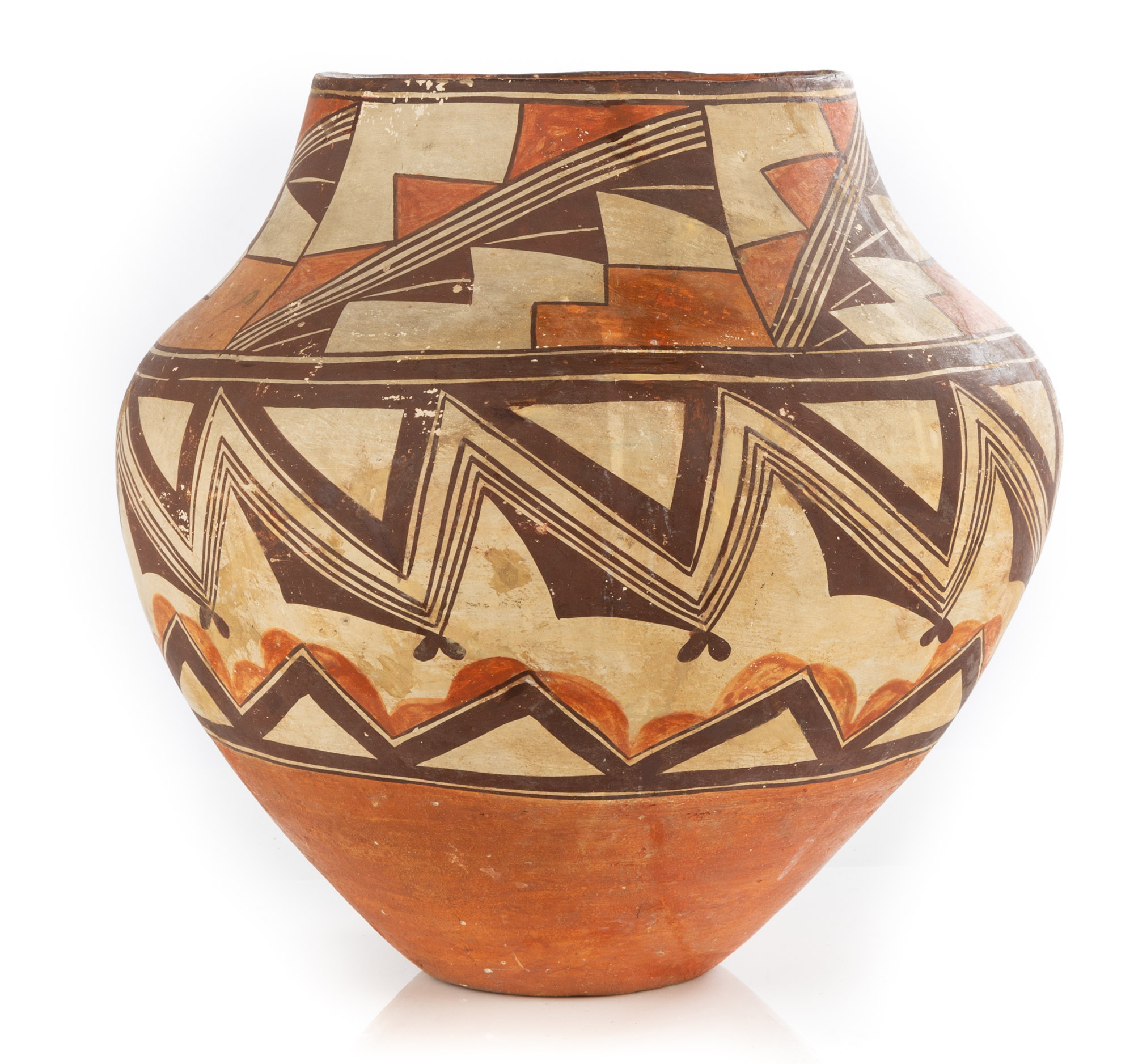 NATIVE AMERICAN ACOMA POT 19th
