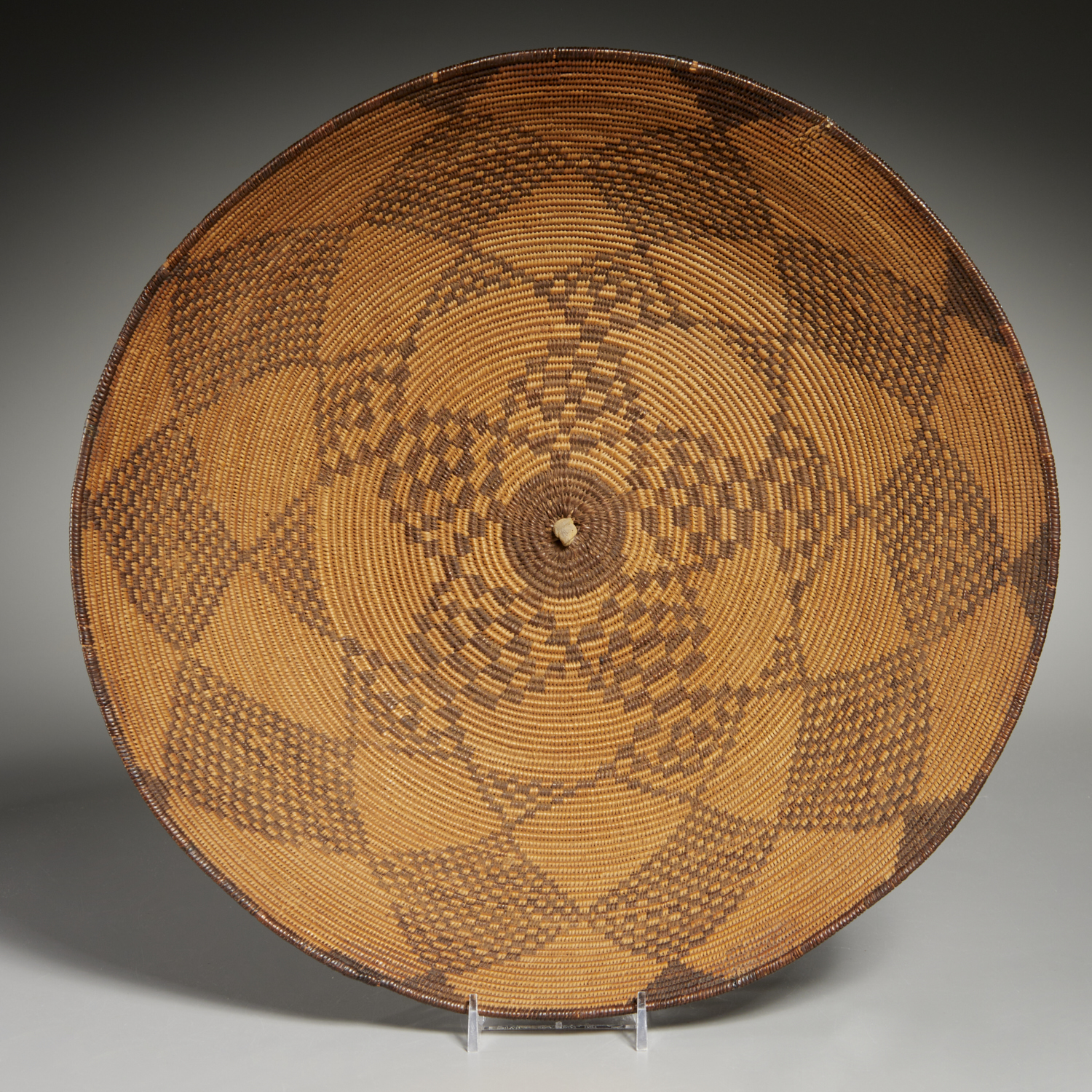 NATIVE AMERICAN APACHEWOVEN TRAY