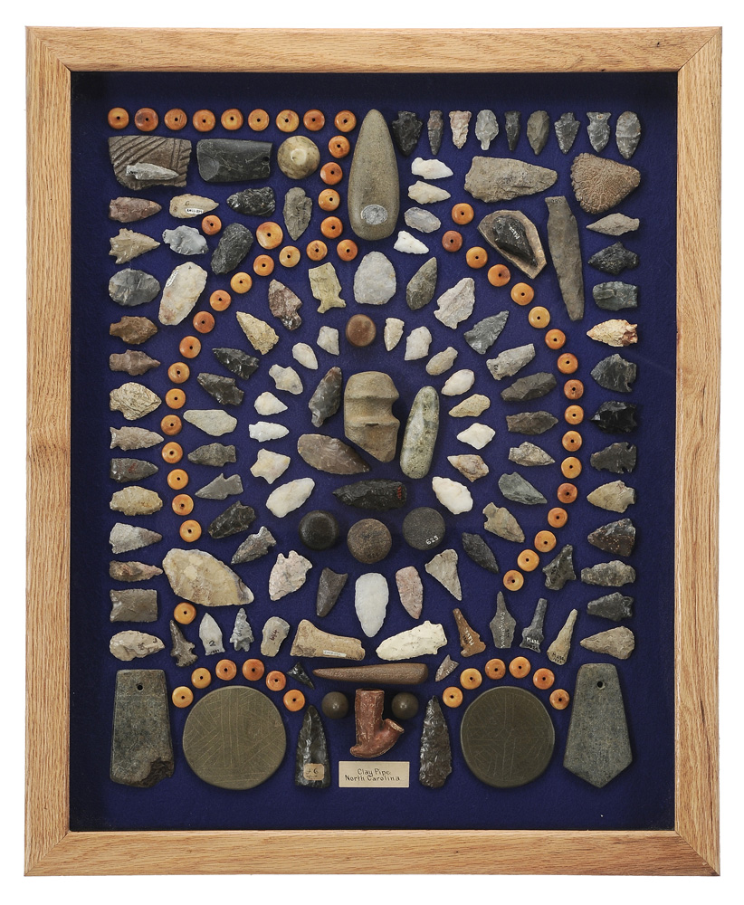 Native American Artifacts includ