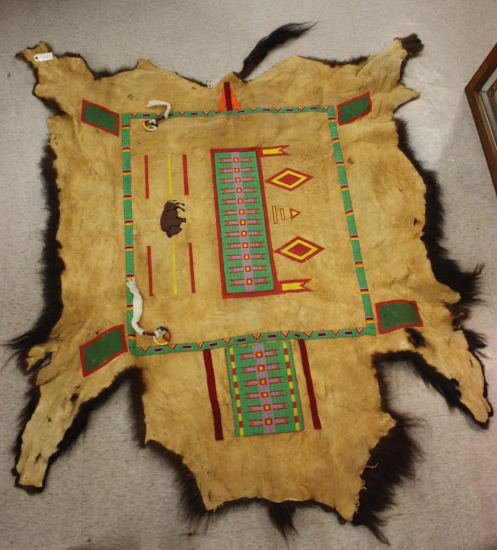 NATIVE AMERICAN BEADED AND