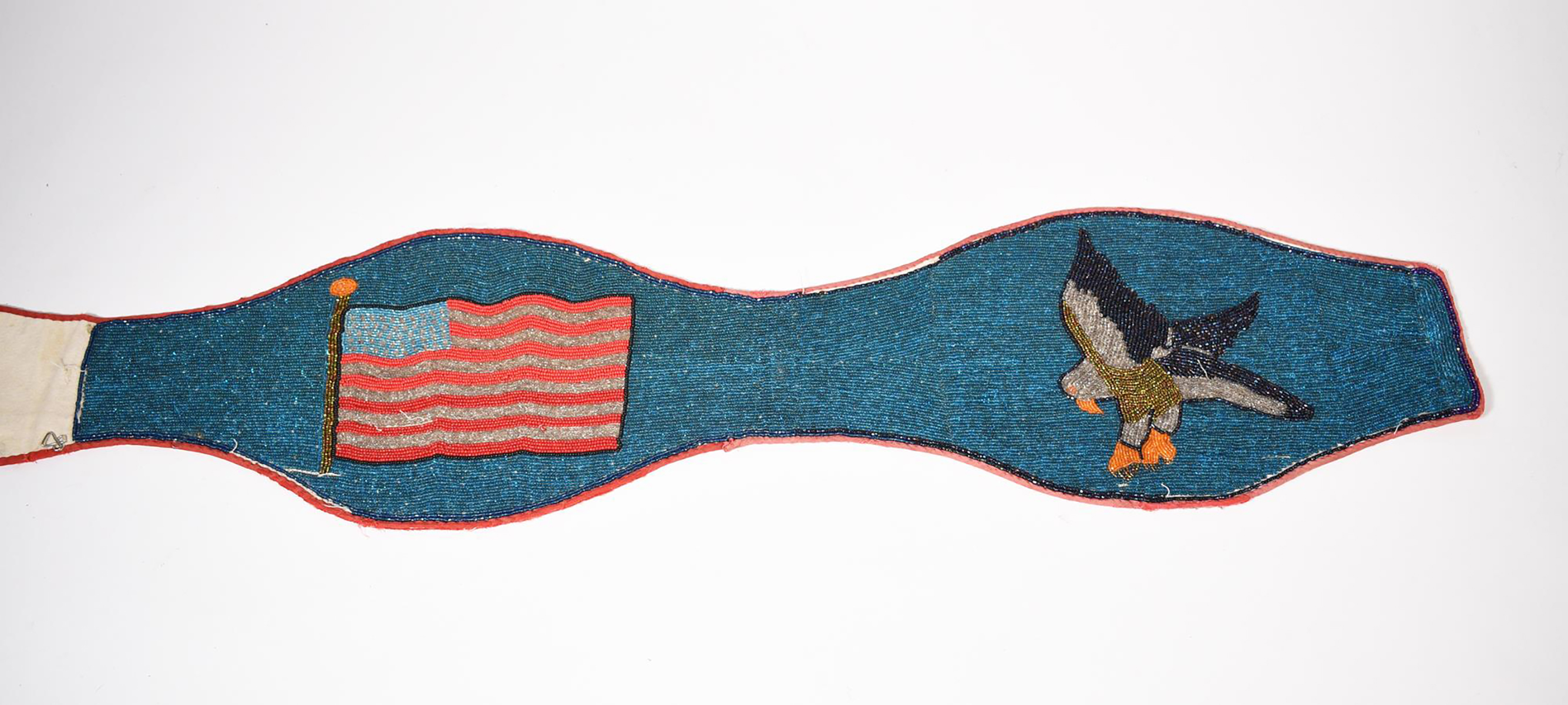 NATIVE AMERICAN BEADED BELT. Very