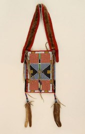 NATIVE AMERICAN BEADED CEREMON