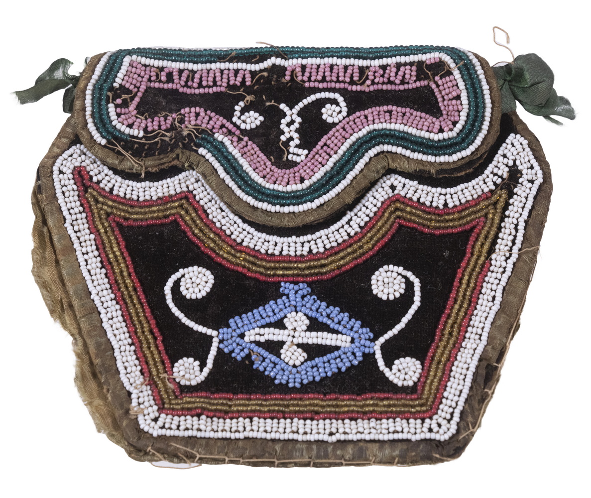 NATIVE AMERICAN BEADED POUCH
