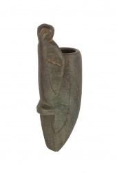 NATIVE AMERICAN BIRD STONE PIP
