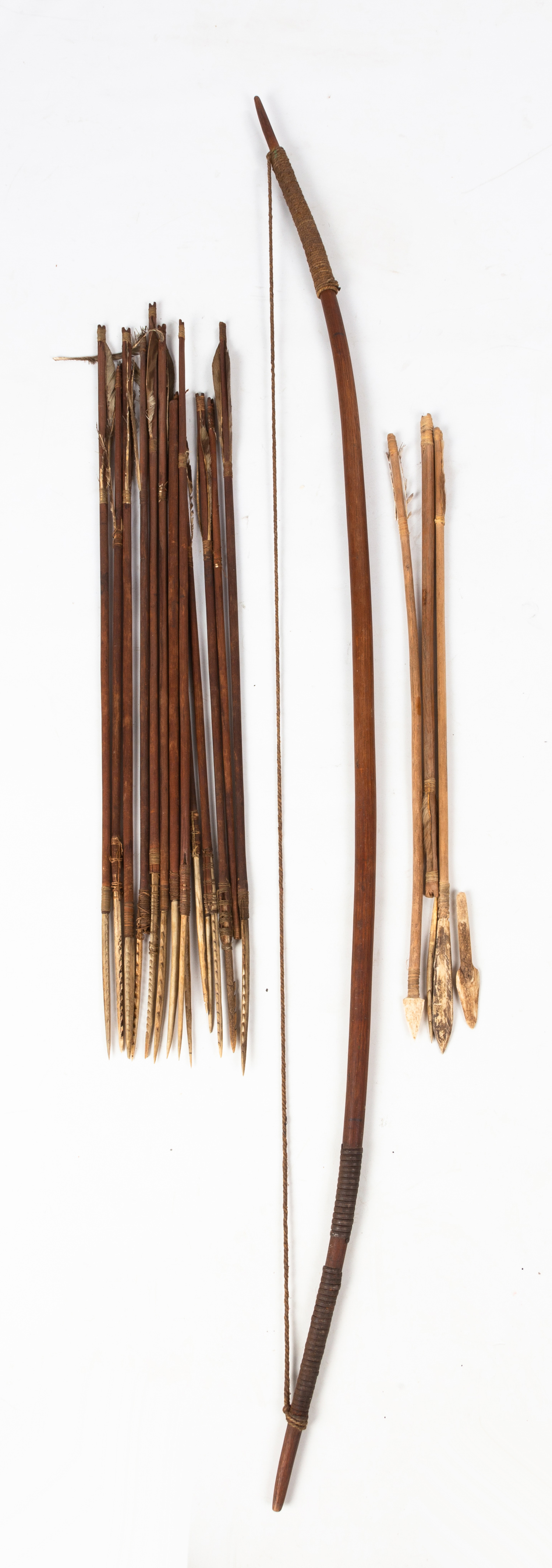 NATIVE AMERICAN BOW AND ARROW