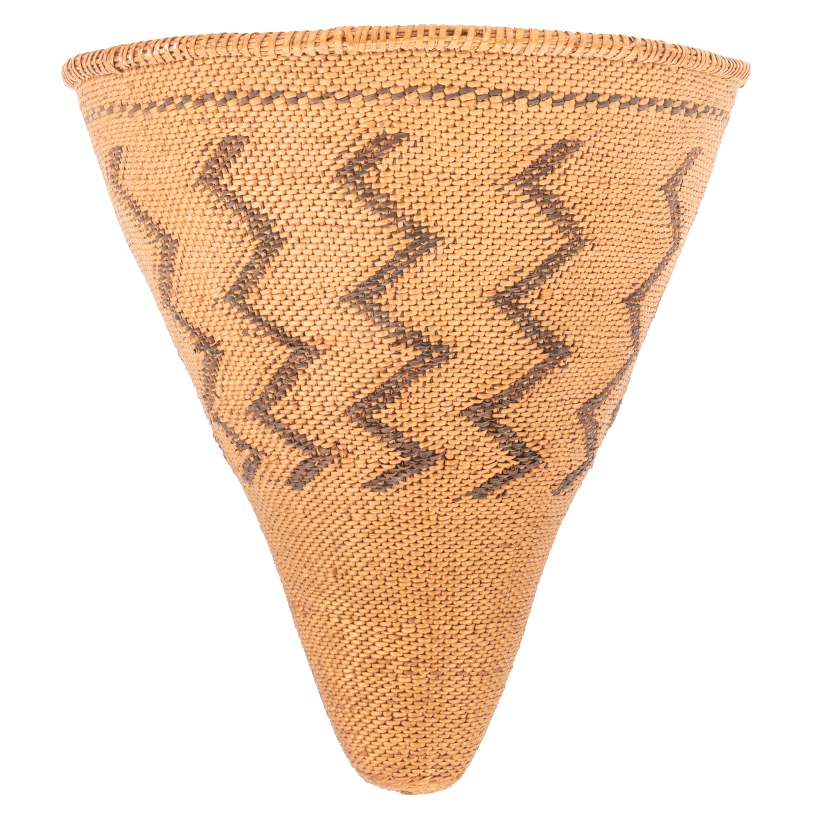 NATIVE AMERICAN BURDEN BASKET Early