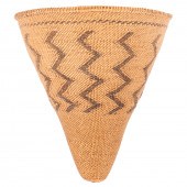 NATIVE AMERICAN BURDEN BASKET