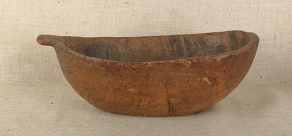 Native American burl ash bowl