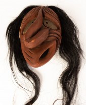NATIVE AMERICAN CARVED & PAINT