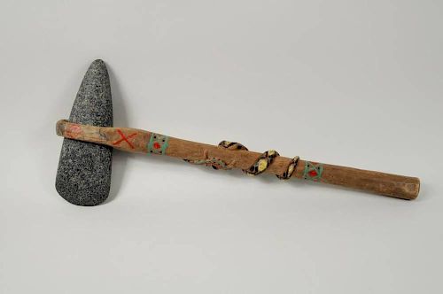 NATIVE AMERICAN CARVED &