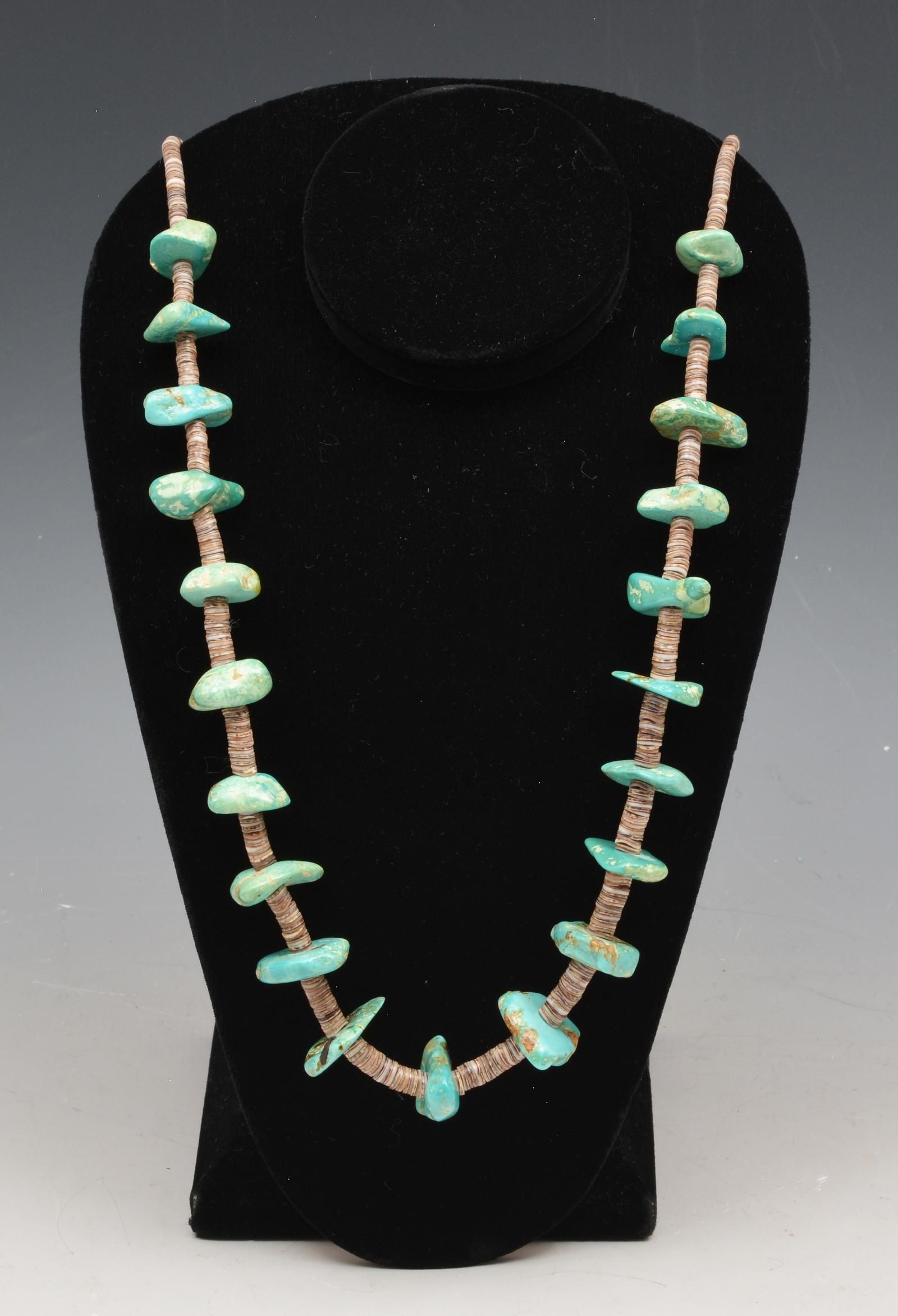 NATIVE AMERICAN CHUNK TURQUOISE &