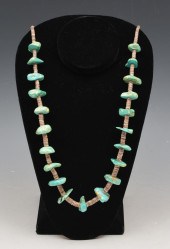 NATIVE AMERICAN CHUNK TURQUOIS