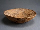 NATIVE AMERICAN COILED BASKETR