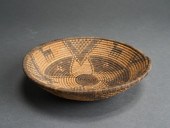NATIVE AMERICAN COILED BASKETR