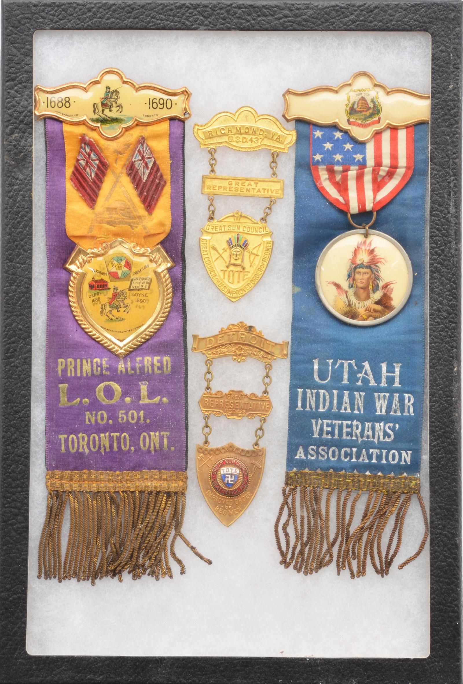 NATIVE AMERICAN CONVENTION MEDALS