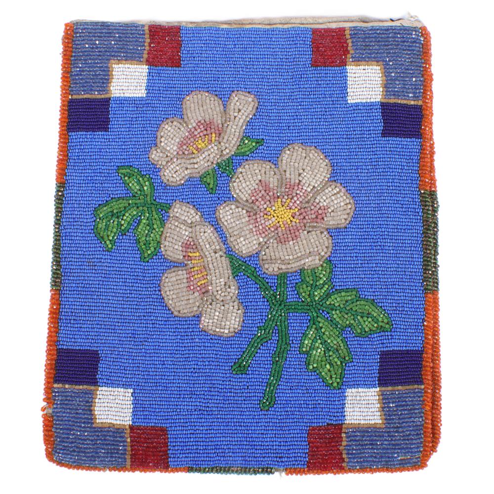 NATIVE AMERICAN HEAVILY BEADED