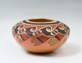 NATIVE AMERICAN HOPI JAR BY FA