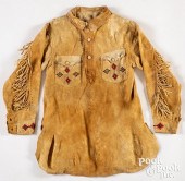 NATIVE AMERICAN INDIAN BUCKSKI