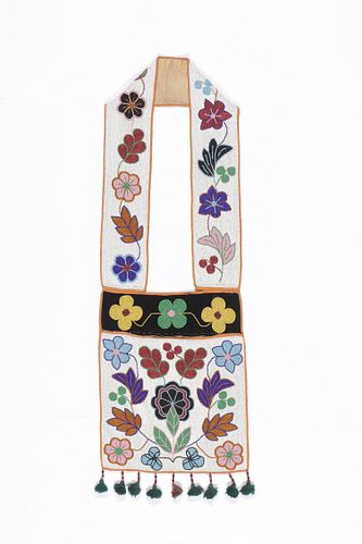 NATIVE AMERICAN IROQUOIS BEADED