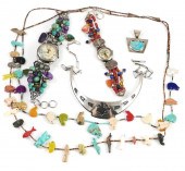 NATIVE AMERICAN JEWELRY PIECES
