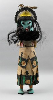 NATIVE AMERICAN KACHINA DOLL,