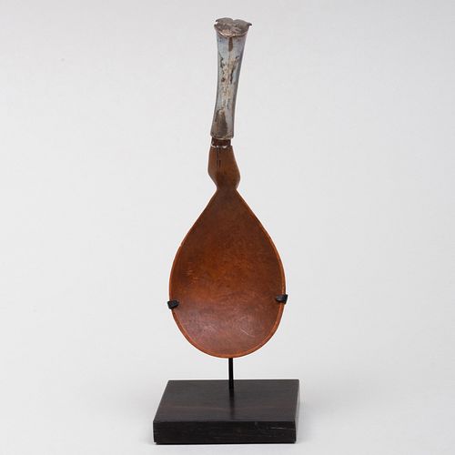 NATIVE AMERICAN METAL-MOUNTED