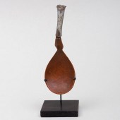 NATIVE AMERICAN METAL-MOUNTED