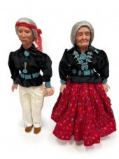 NATIVE AMERICAN NAVAJO GRANDMO
