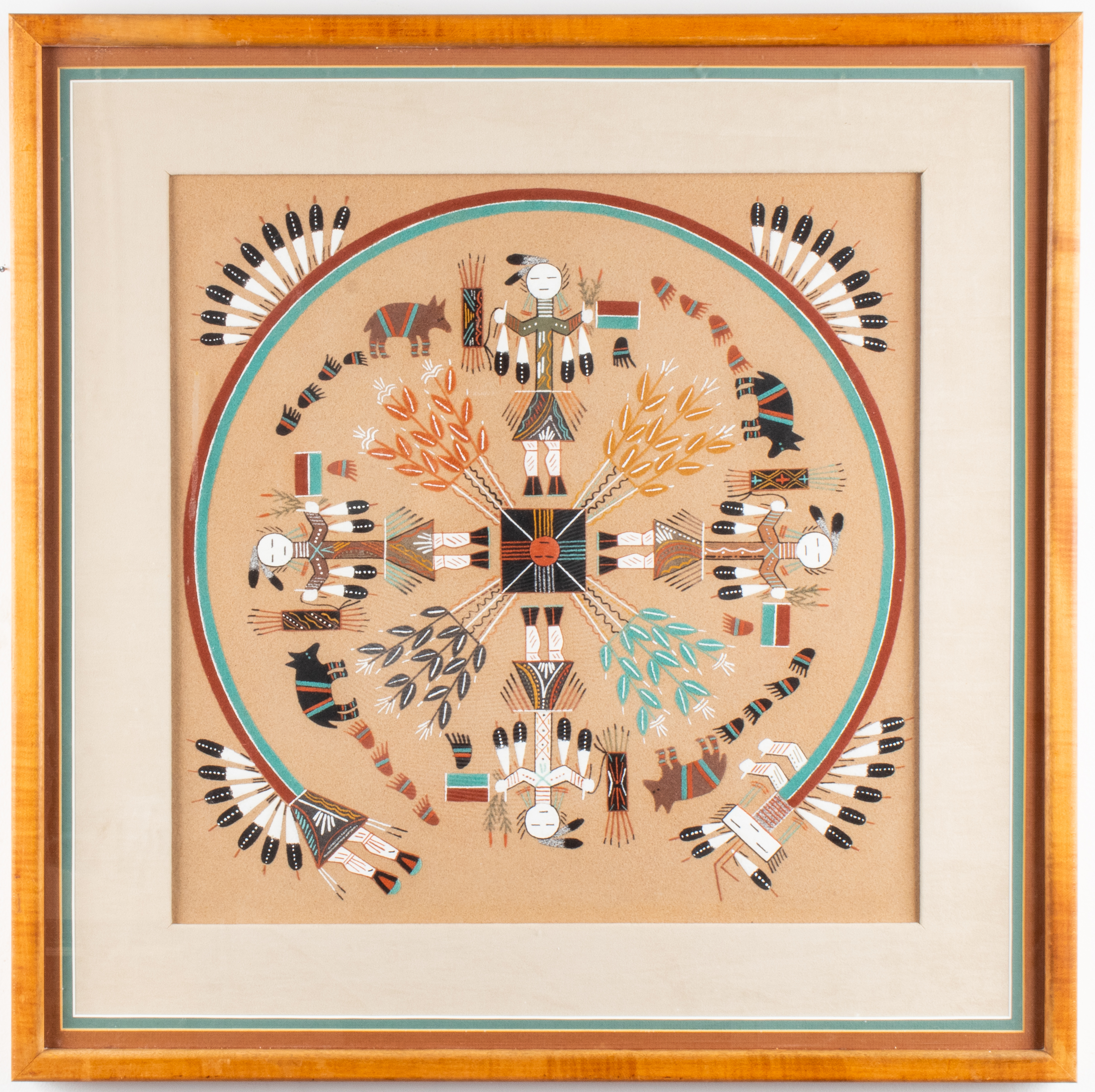NATIVE AMERICAN NAVAJO SAND