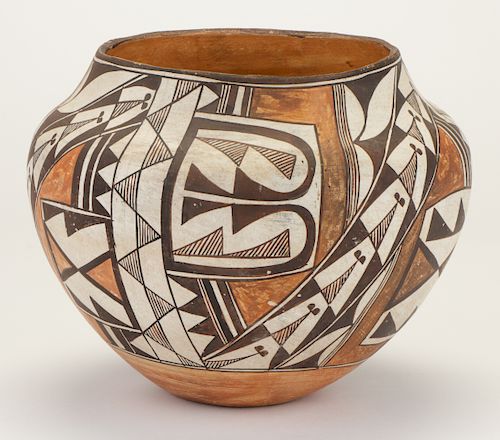 NATIVE AMERICAN OLLA, ACOMA,