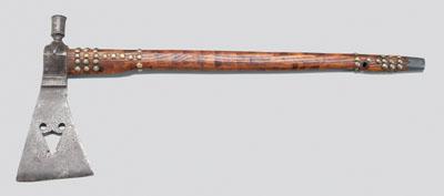 Native American pipe tomahawk,