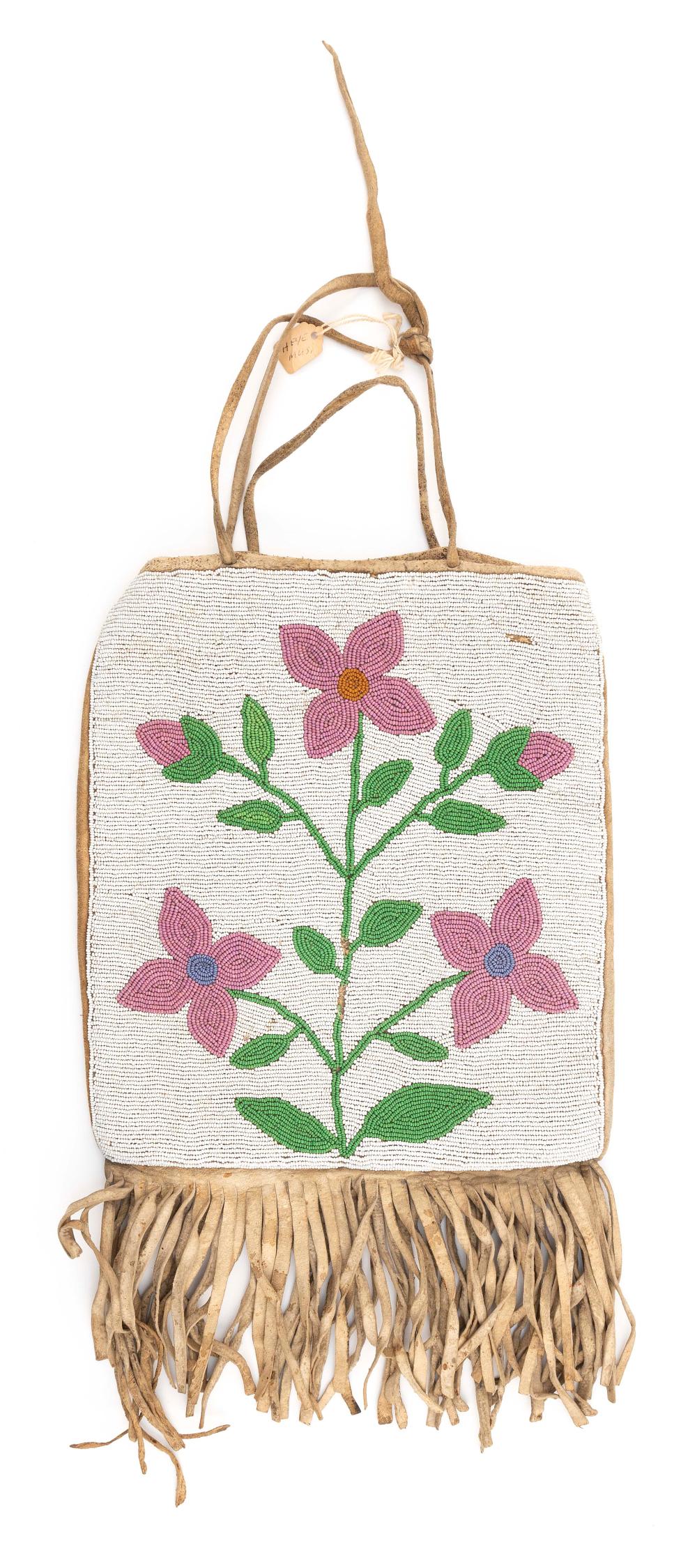 NATIVE AMERICAN PLATEAU BAG EARLY