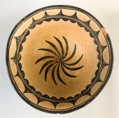 NATIVE AMERICAN POLYCHROME POT