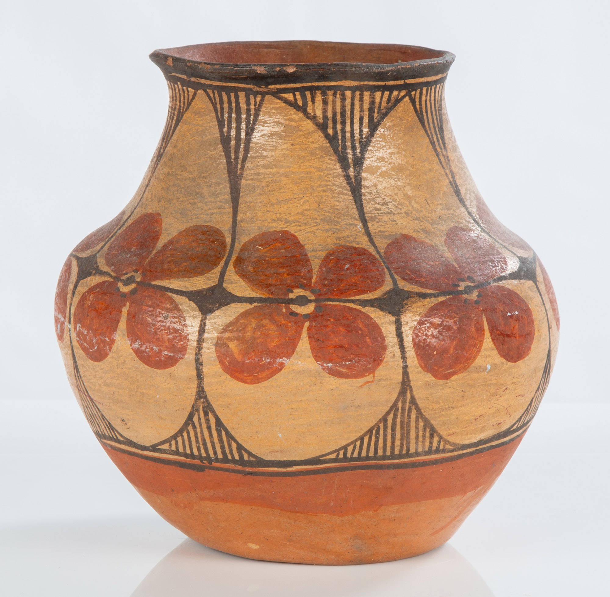 NATIVE AMERICAN POT circa 1900.
