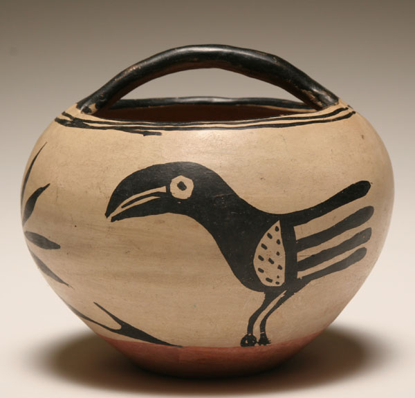 Native American pottery bowl,