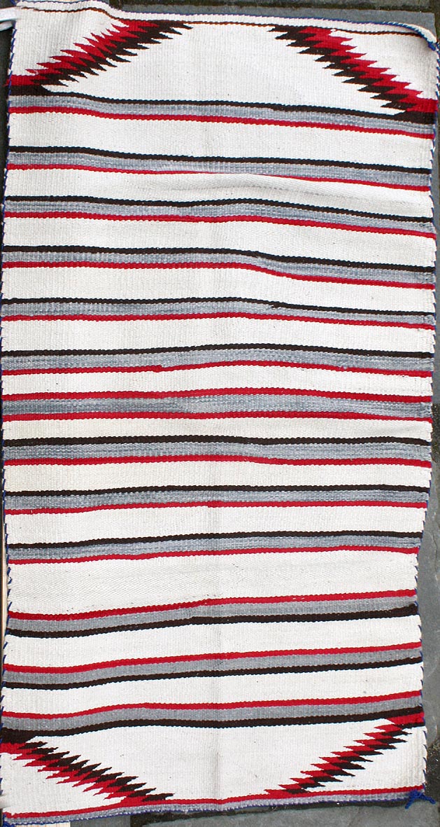 NATIVE AMERICAN RUG2'7 x 4'10'' Red
