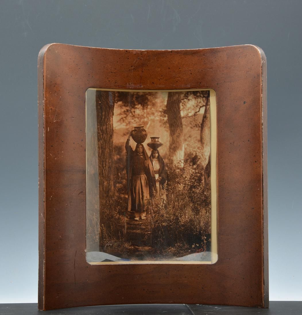 NATIVE AMERICAN SEPIA TONE PRINT,