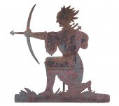 NATIVE AMERICAN SILHOUETTE WEA