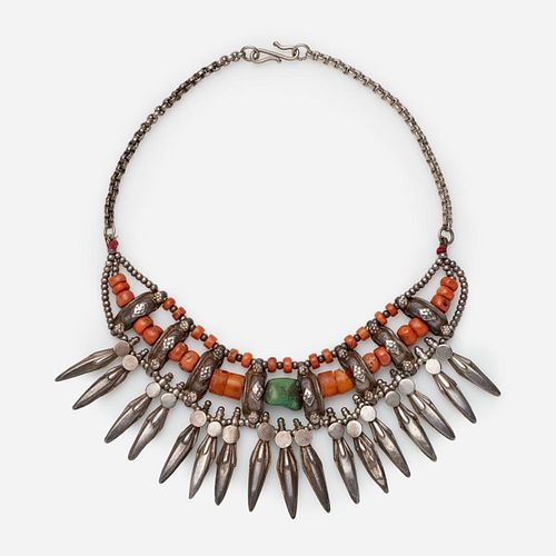NATIVE AMERICAN SILVER, CORAL,