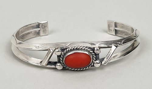 NATIVE AMERICAN SILVER CORAL