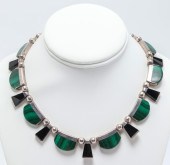 NATIVE AMERICAN SILVER MALACHI