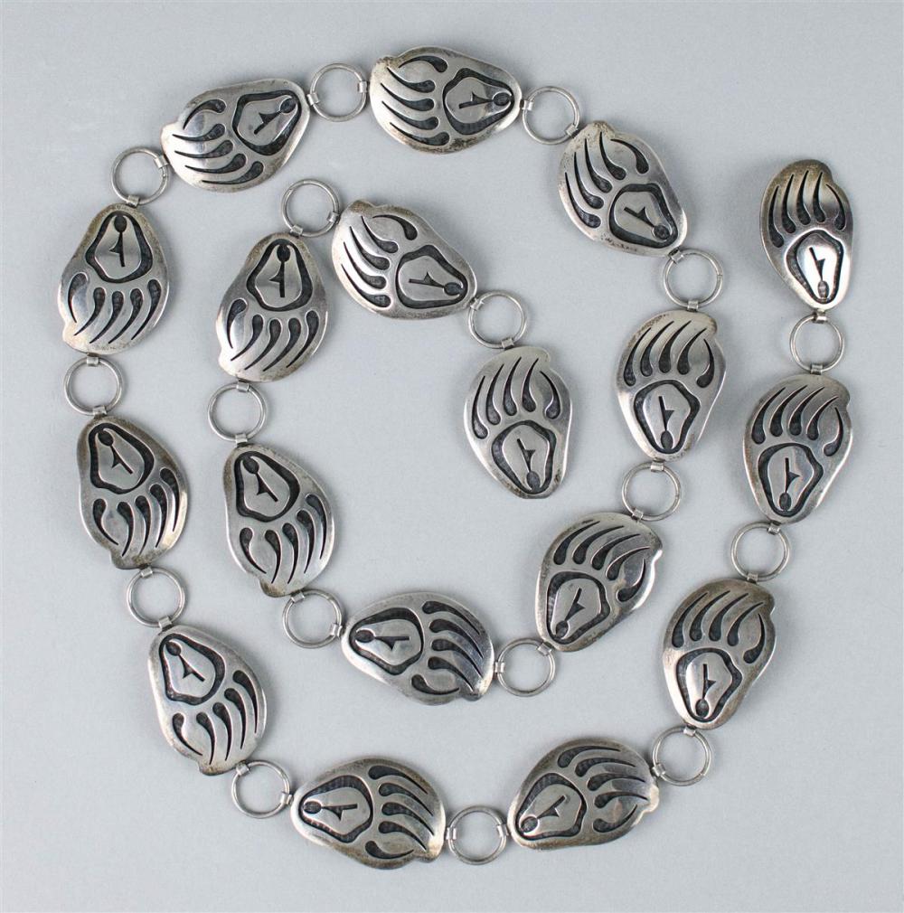 NATIVE AMERICAN SILVER OVERLAY