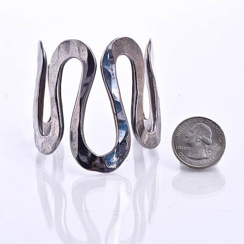 NATIVE AMERICAN SILVER SNAKE