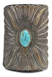 NATIVE AMERICAN SILVER & TURQU