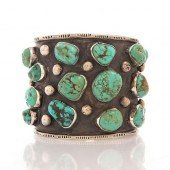 NATIVE AMERICAN SILVER TURQUOI
