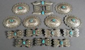 NATIVE AMERICAN SILVER TURQUOI