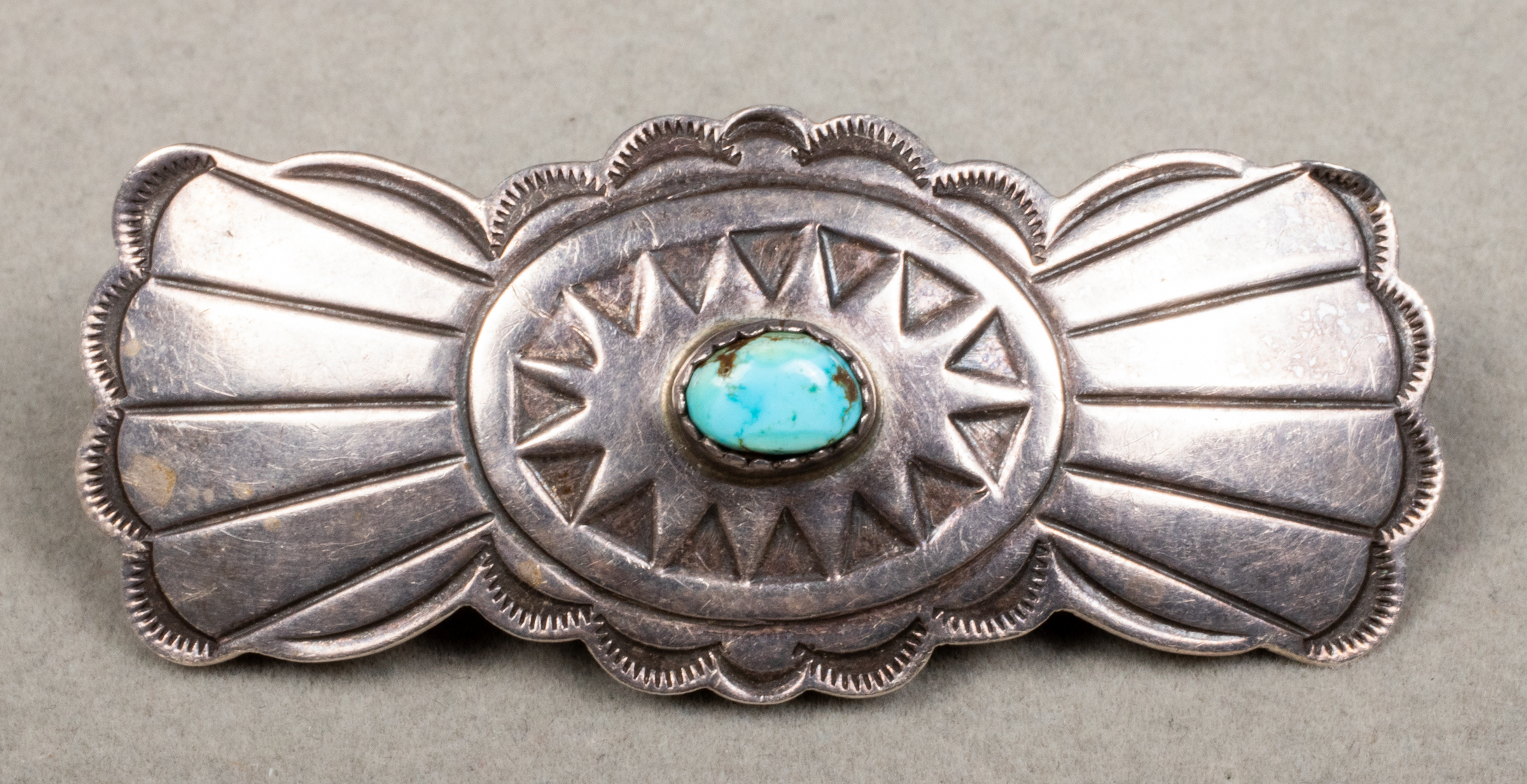 NATIVE AMERICAN SILVER TURQUOISE